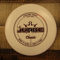 Dynamic Discs Emac Judge Classic Blend Putter Disc Golf Disc 173 Grams White