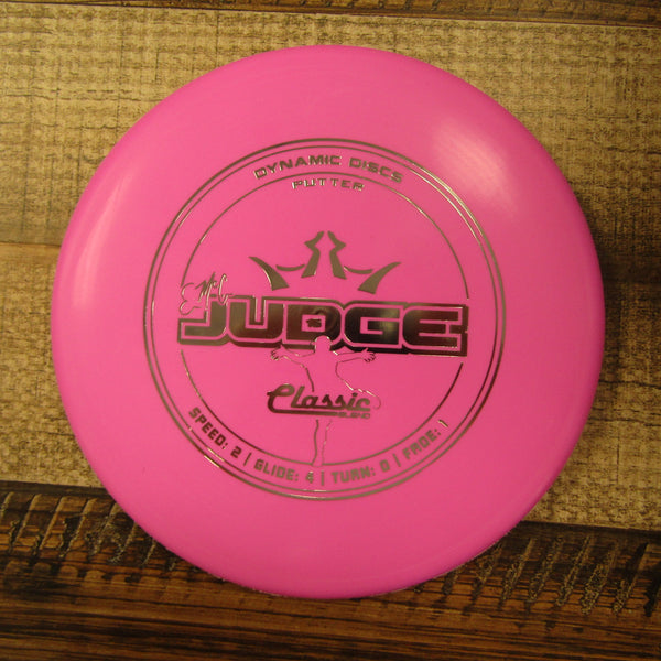 Dynamic Discs Emac Judge Classic Blend Putter Disc Golf Disc 173 Grams Pink