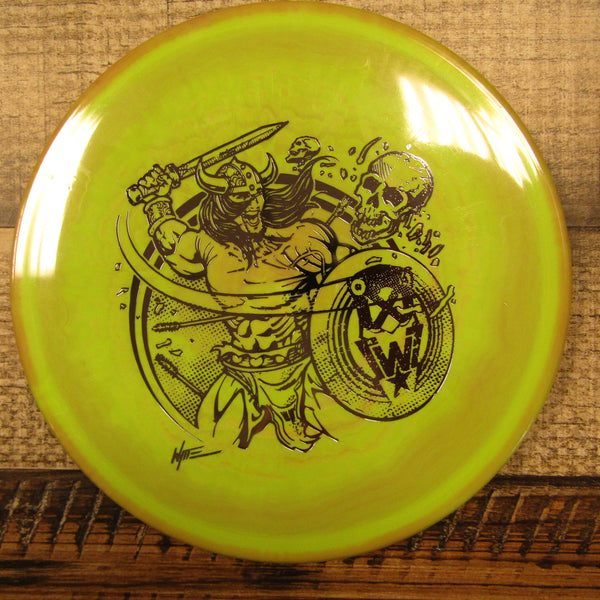Prodigy A2 500 Spectrum Les White Warrior Approach Disc Golf Disc 173 Grams Green Orange Brown