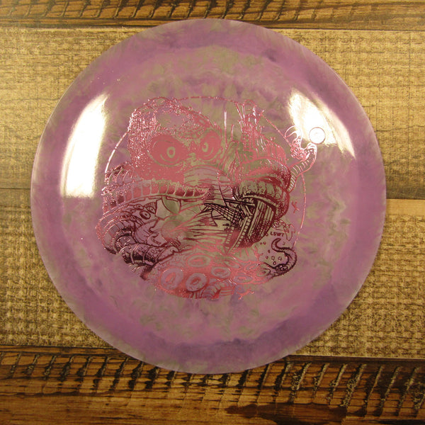 Prodigy D2 Pro 400 Spectrum Les White Pirate Kraken Driver Disc Golf Disc 174 Grams Purple Gray