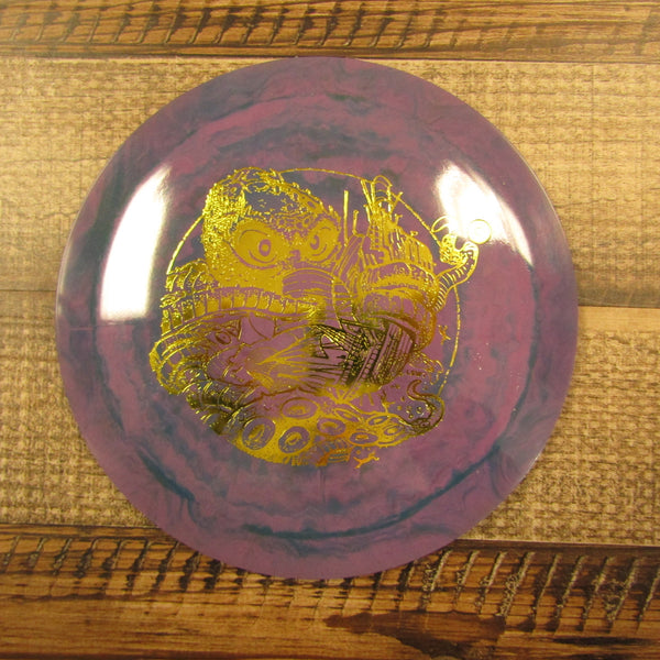 Prodigy D2 Pro 400 Spectrum Les White Pirate Kraken Driver Disc Golf Disc 172 Grams Purple Blue