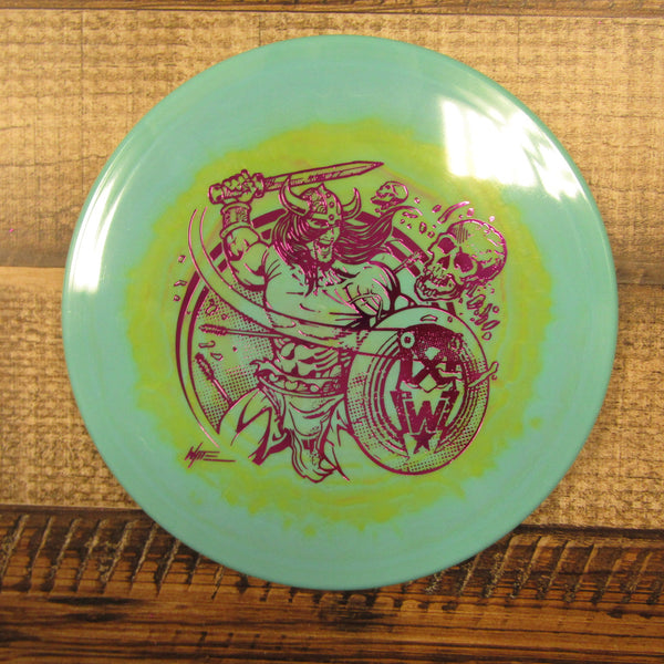 Prodigy A2 500 Spectrum Les White Warrior Approach Disc Golf Disc 174 Grams Green Blue Orange