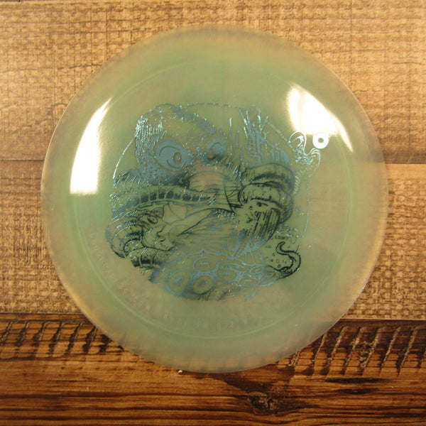 Prodigy D2 Pro 400 Spectrum Les White Pirate Kraken Driver Disc Golf Disc 171 Grams Green Smoke Clear