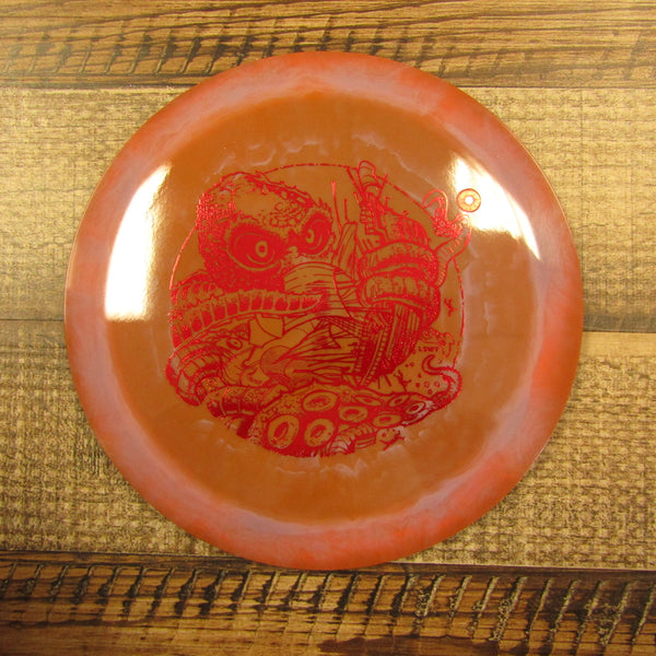 Prodigy D2 Pro 400 Spectrum Les White Pirate Kraken Driver Disc Golf Disc 173 Grams Orange Purple