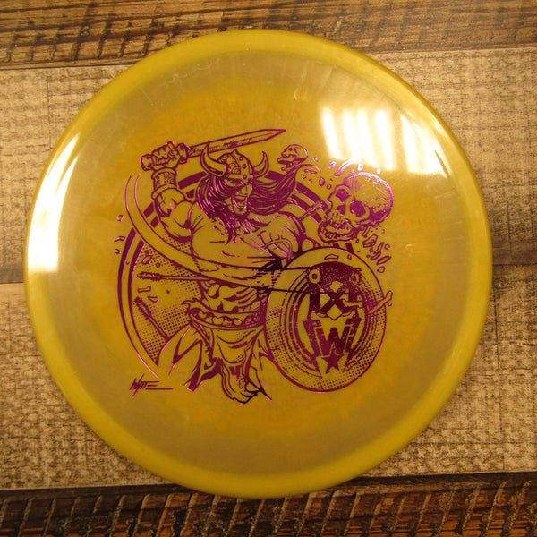 Prodigy A2 500 Spectrum Les White Warrior Approach Disc Golf Disc 173 Grams Yellow Gray Purple