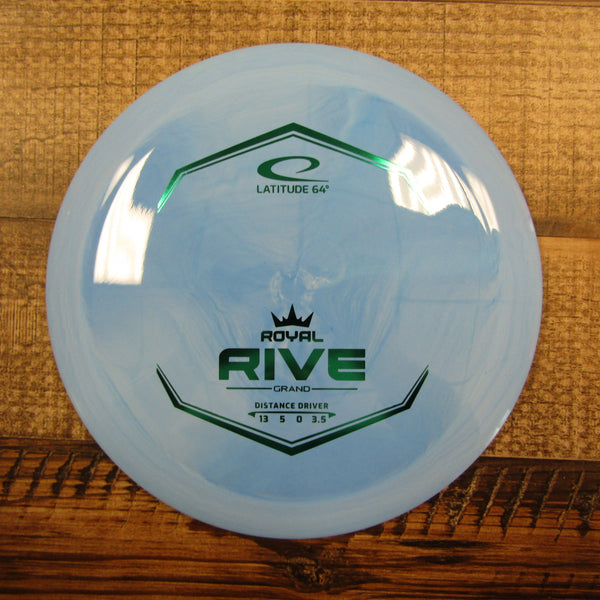 Latitude 64 Rive Royal Grand Distance Driver Disc Golf Disc 175 Grams Blue