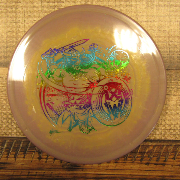 Prodigy A2 500 Spectrum Les White Warrior Approach Disc Golf Disc 172 Grams Purple Brown Yellow