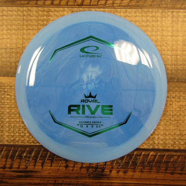 Latitude 64 Rive Royal Grand Distance Driver Disc Golf Disc 174 Grams Blue