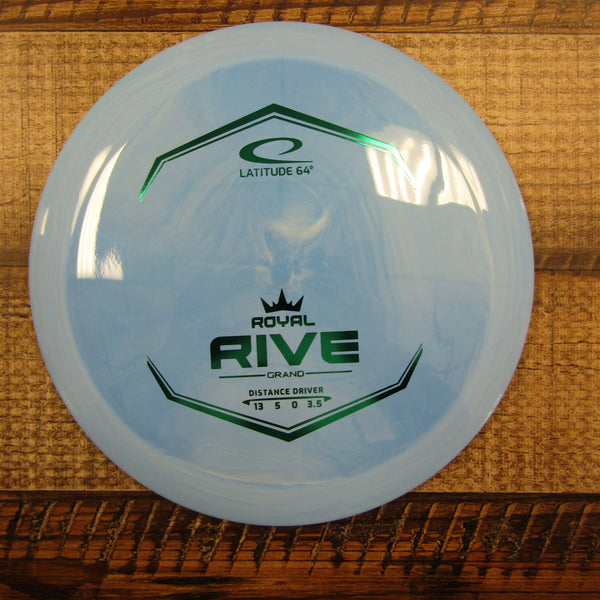 Latitude 64 Rive Royal Grand Distance Driver Disc Golf Disc 174 Grams Blue