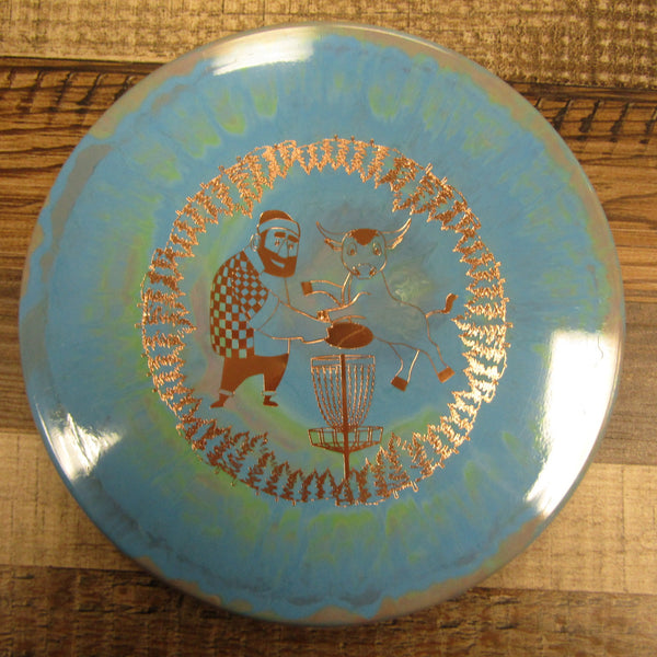 Prodigy A1 400 Spectrum Paul and Babe Custom Stamp Disc Golf Disc 174 Grams Blue Green Tan