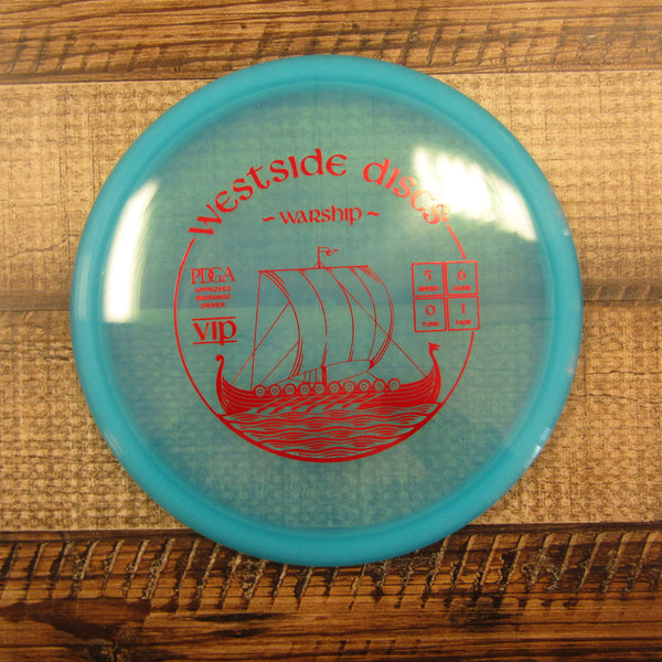 Westside Warship VIP Midrange Disc Golf Disc 175 Grams Blue