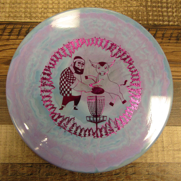 Prodigy A1 400 Spectrum Paul and Babe Custom Stamp Disc Golf Disc 172 Grams Purple Blue