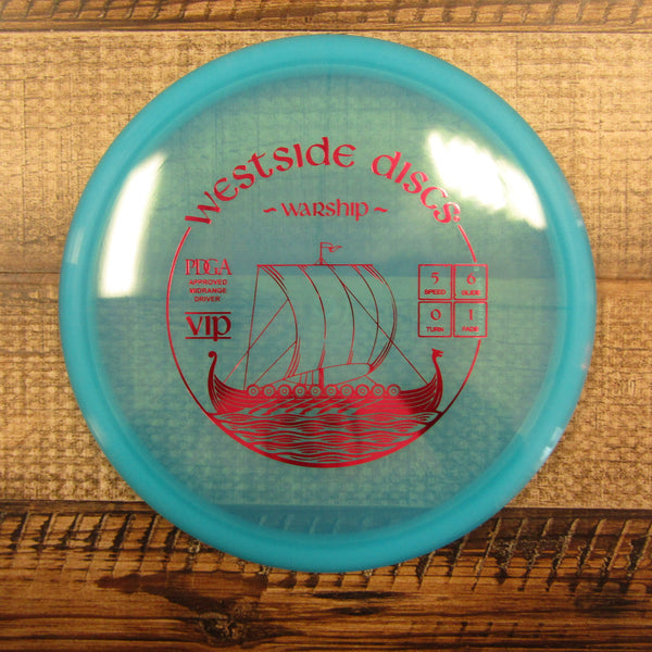 Westside Warship VIP Midrange Disc Golf Disc 178 Grams Blue