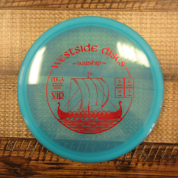 Westside Warship VIP Midrange Disc Golf Disc 175 Grams Blue