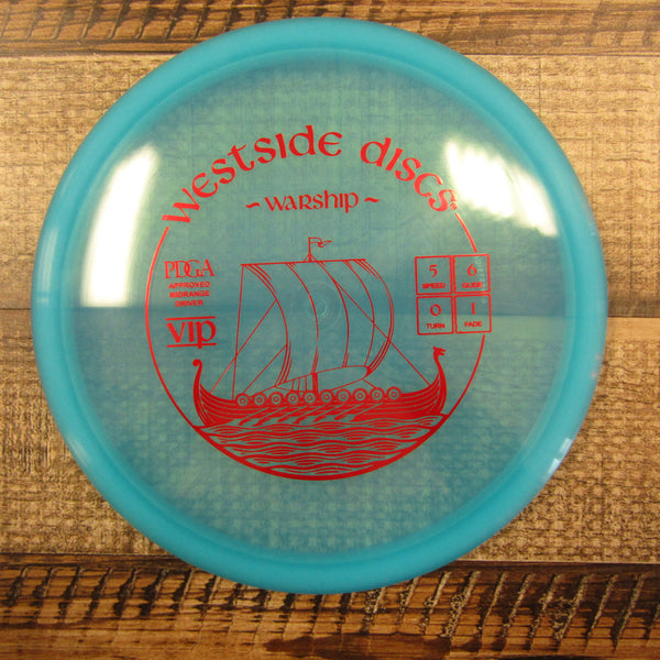 Westside Warship VIP Midrange Disc Golf Disc 175 Grams Blue