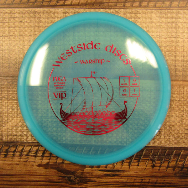 Westside Warship VIP Midrange Disc Golf Disc 178 Grams Blue