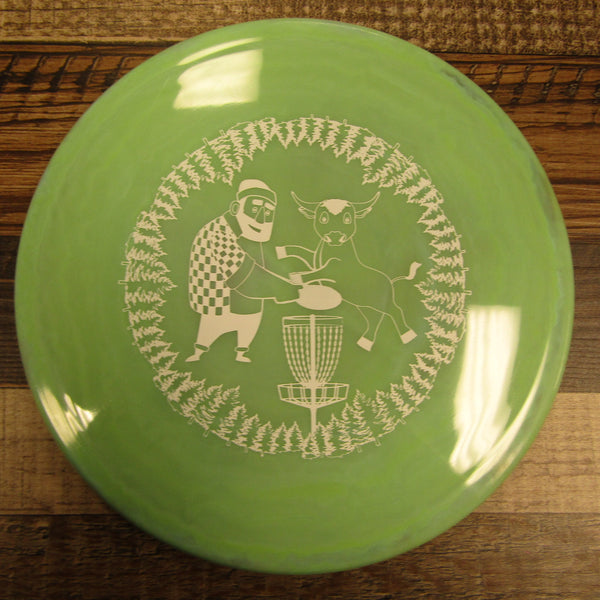 Prodigy A1 400 Spectrum Paul and Babe Custom Stamp Disc Golf Disc 170 Grams Green