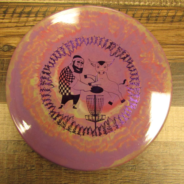 Prodigy A1 400 Spectrum Paul and Babe Custom Stamp Disc Golf Disc 174 Grams Purple Green