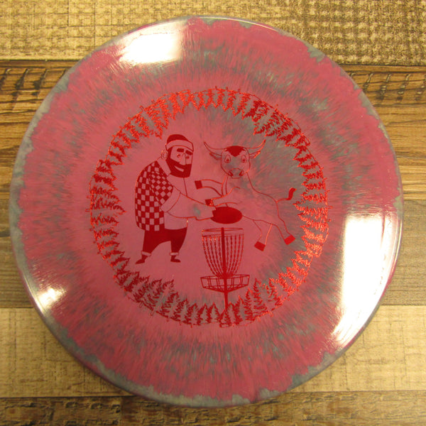 Prodigy A1 400 Spectrum Paul and Babe Custom Stamp Disc Golf Disc 174 Grams Red Purple