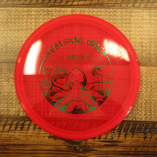 Westside Tursas VIP Midrange Disc Golf Disc 173 Grams Red