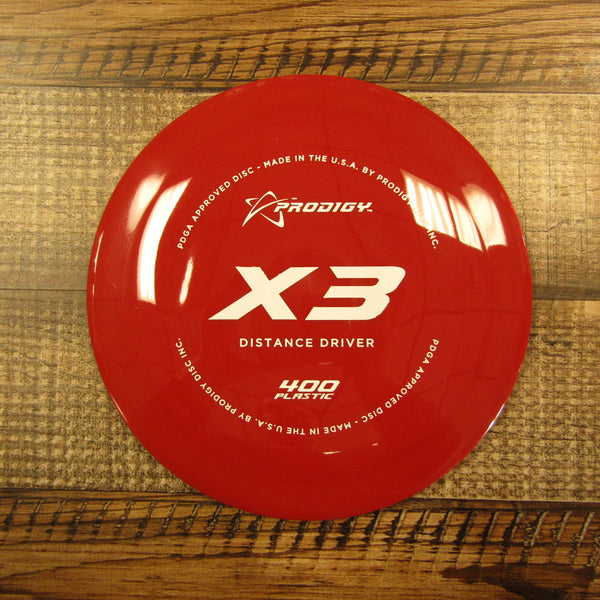 Prodigy X3 400 Distance Driver Disc Golf Disc 173 Grams Red