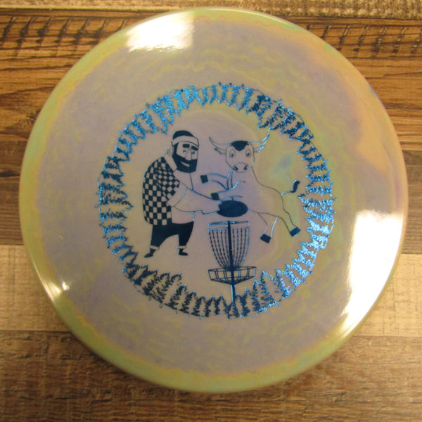 Prodigy A1 400 Spectrum Paul and Babe Custom Stamp Disc Golf Disc 173 Grams Purple Green Tan
