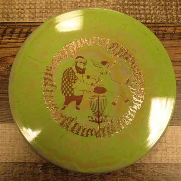 Prodigy A1 400 Spectrum Paul and Babe Custom Stamp Disc Golf Disc 174 Grams Green