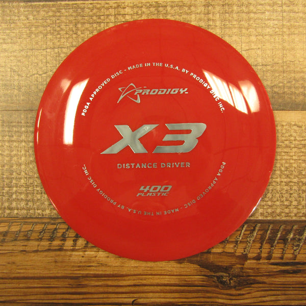 Prodigy X3 400 Distance Driver Disc Golf Disc 173 Grams Red