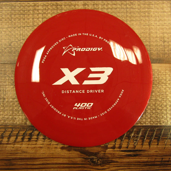 Prodigy X3 400 Distance Driver Disc Golf Disc 173 Grams Red