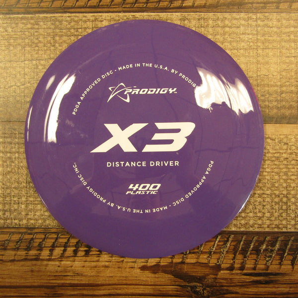 Prodigy X3 400 Distance Driver Disc Golf Disc 173 Grams Purple