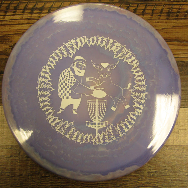 Prodigy A1 400 Spectrum Paul and Babe Custom Stamp Disc Golf Disc 174 Grams Purple