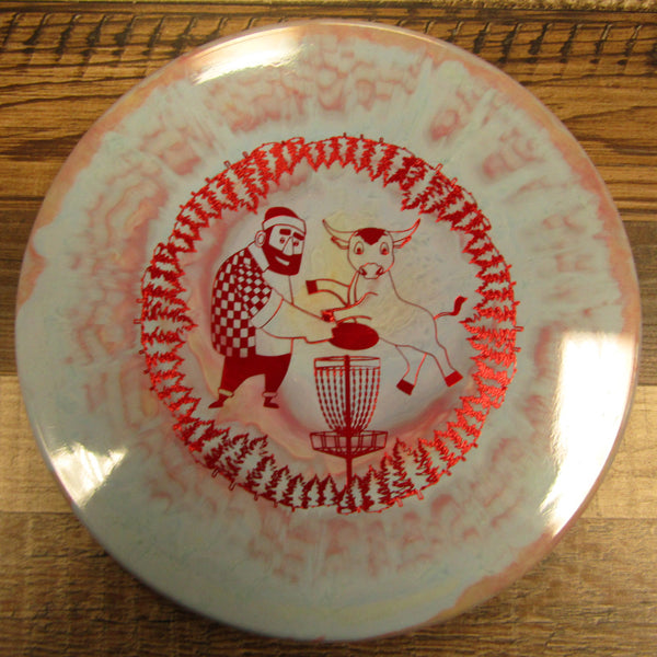 Prodigy A1 400 Spectrum Paul and Babe Custom Stamp Disc Golf Disc 175 Grams Blue Red Tan