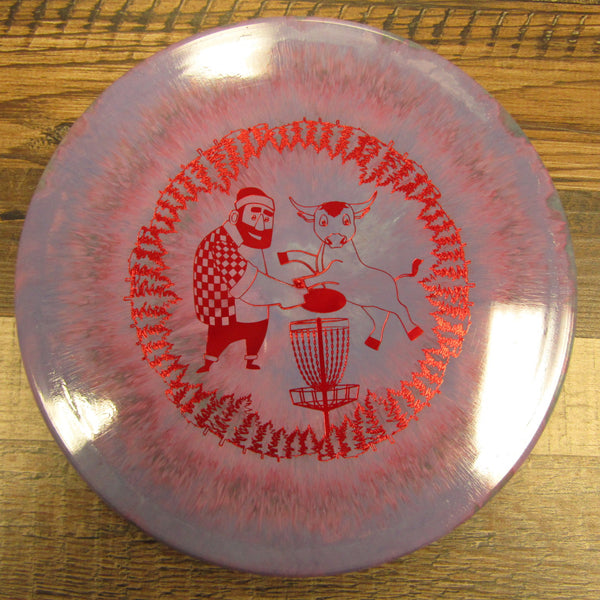 Prodigy A1 400 Spectrum Paul and Babe Custom Stamp Disc Golf Disc 174 Grams Purple Red