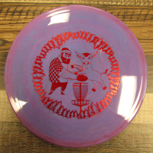 Prodigy A1 400 Spectrum Paul and Babe Custom Stamp Disc Golf Disc 170 Grams Purple Blue