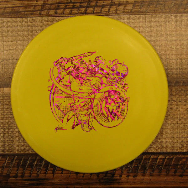 Gateway Warrior Suregrip Les White Warrior Midrange Disc Golf Disc 181 Grams Yellow