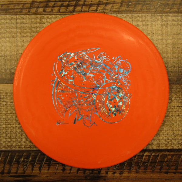 Gateway Warrior Suregrip Les White Warrior Midrange Disc Golf Disc 174 Grams Orange