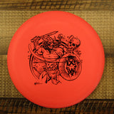 Gateway Warlock Lunar Super Soft SS Les White Warrior Putt & Approach Disc Golf Disc 175 Grams Orange Red Pink