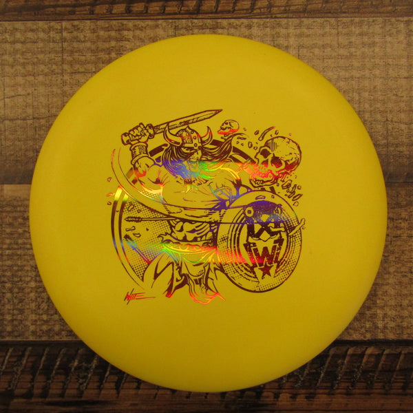 Gateway Warlock Lunar Super Soft SS Les White Warrior Putt & Approach Disc Golf Disc 175 Grams Yellow