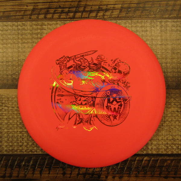 Gateway Warlock Lunar Super Soft SS Les White Warrior Putt & Approach Disc Golf Disc 175 Grams Orange Red Pink