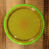 Axiom Fireball Neutron Blank Top Distance Driver Disc Golf Disc 170 Grams Green Orange Green