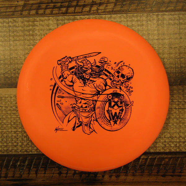 Gateway Warlock Lunar Super Soft SS Les White Warrior Putt & Approach Disc Golf Disc 174 Grams Orange