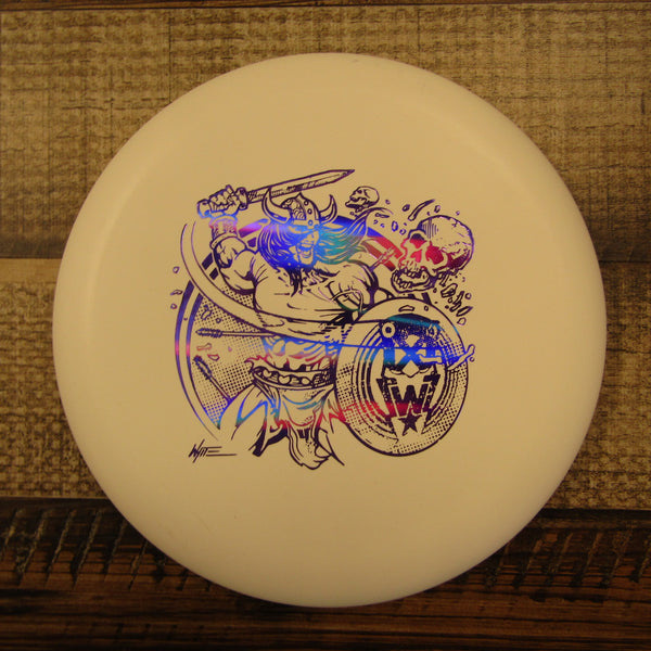Gateway Warlock Lunar Super Soft SS Les White Warrior Putt & Approach Disc Golf Disc 174 Grams White