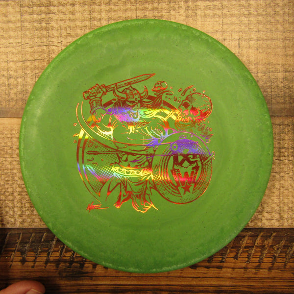 Gateway Wizard Organic Hemp Super Soft SS Les White Warrior Putt & Approach Disc Golf Disc 174 Grams Green