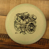 Gateway Wizard Organic Hemp Super Soft SS Les White Warrior Putt & Approach Disc Golf Disc 175 Grams Gray Green