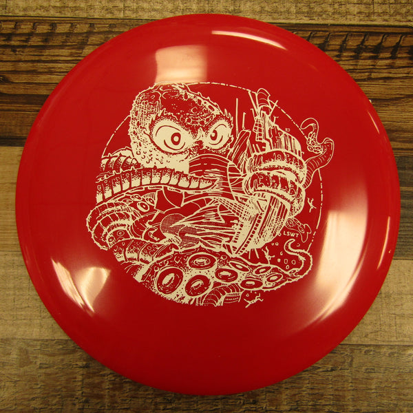 Innova Valkyrie Star Les White Pirate Kraken Driver Disc Golf Disc 173-175 Grams Red