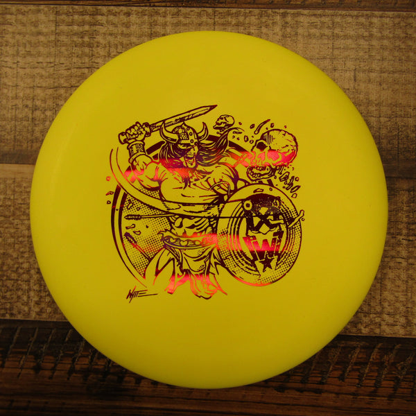 Gateway Voodoo Super Stupid Soft SSS Les White Warrior Putt & Approach Disc Golf Disc 176 Grams Yellow