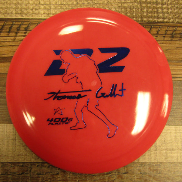Prodigy D2 400G Thomas Gilbert Signature Series Distance Driver Disc Golf Disc 174 Grams Red