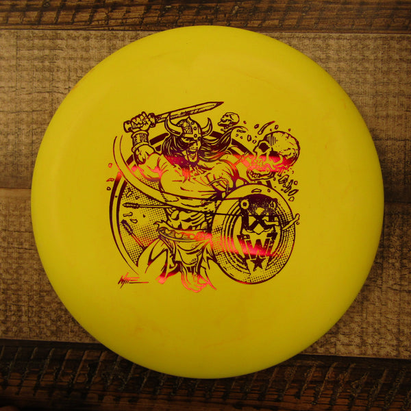 Gateway Voodoo Super Stupid Soft SSS Les White Warrior Putt & Approach Disc Golf Disc 176 Grams Yellow