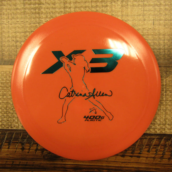 Prodigy X3 400G Catrina Allen Signature Series Distance Driver Disc Golf Disc 174 Grams Orange Brown Peach