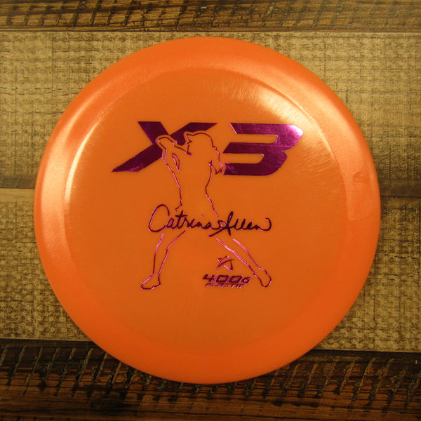 Prodigy X3 400G Catrina Allen Signature Series Distance Driver Disc Golf Disc 173 Grams Orange Peach